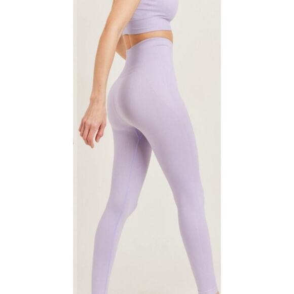 High Rise Legging and Bra Top Seamless - Picture 2 of 8